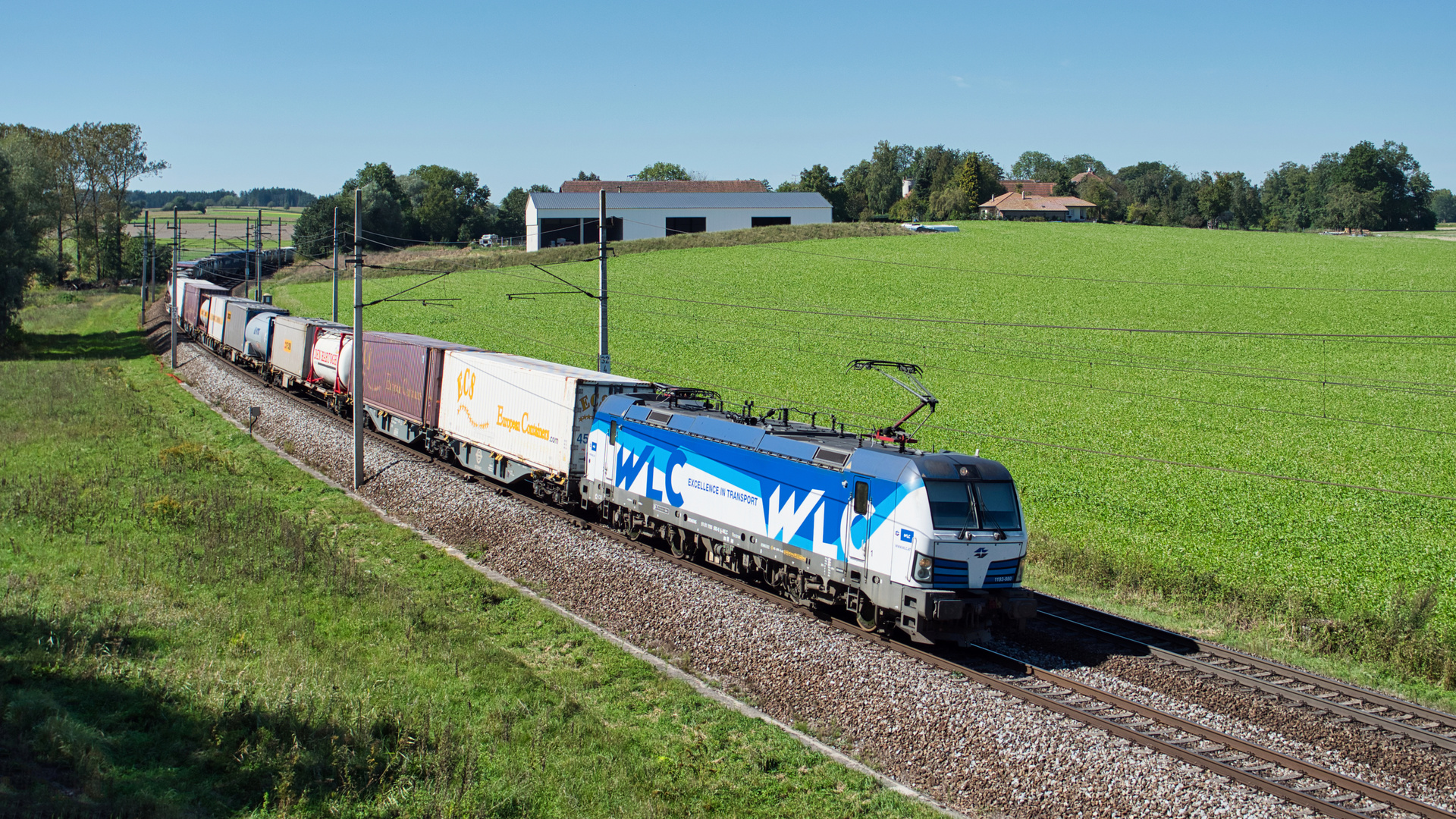 WLC-Vectron auf der Passauer Bahn