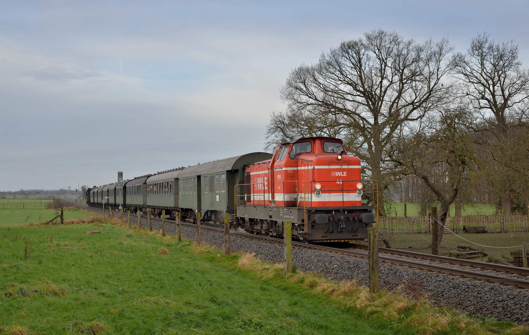 WLE 44 am 05.01.18 zwischen Beckum und Wadersloh