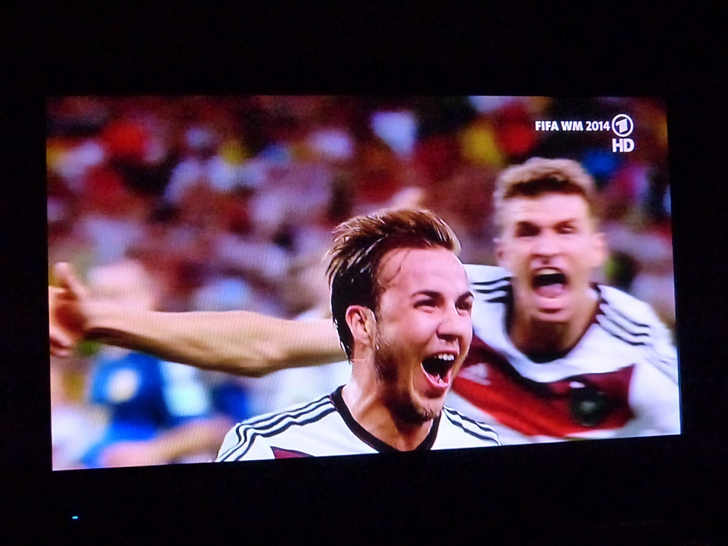 WM 2014 - Mario Götze schoss das 1 : 0 !
