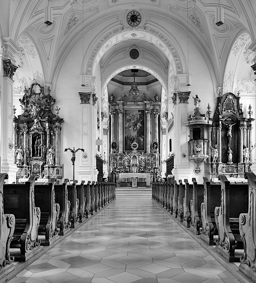 WM Weilheim Sankt Mariae Himmelfahrt Sitzgurppe 14. Jahrhundert