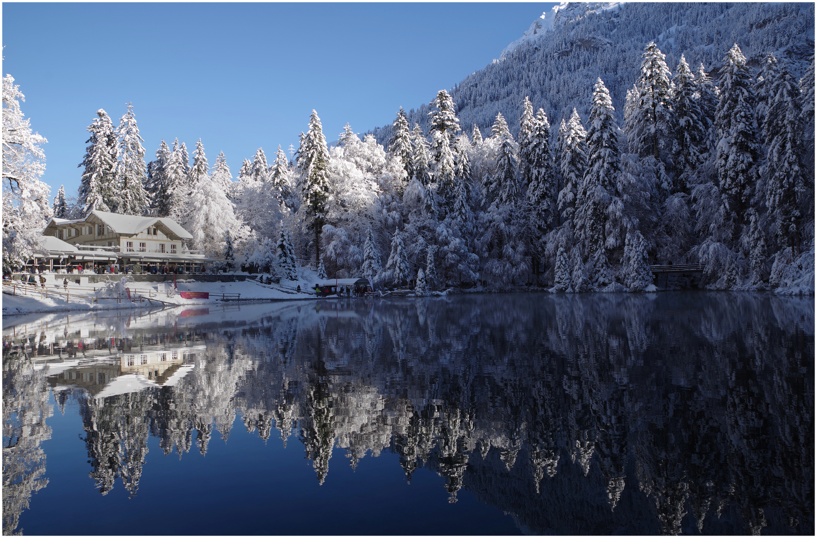 Wntermorgen am Blausee