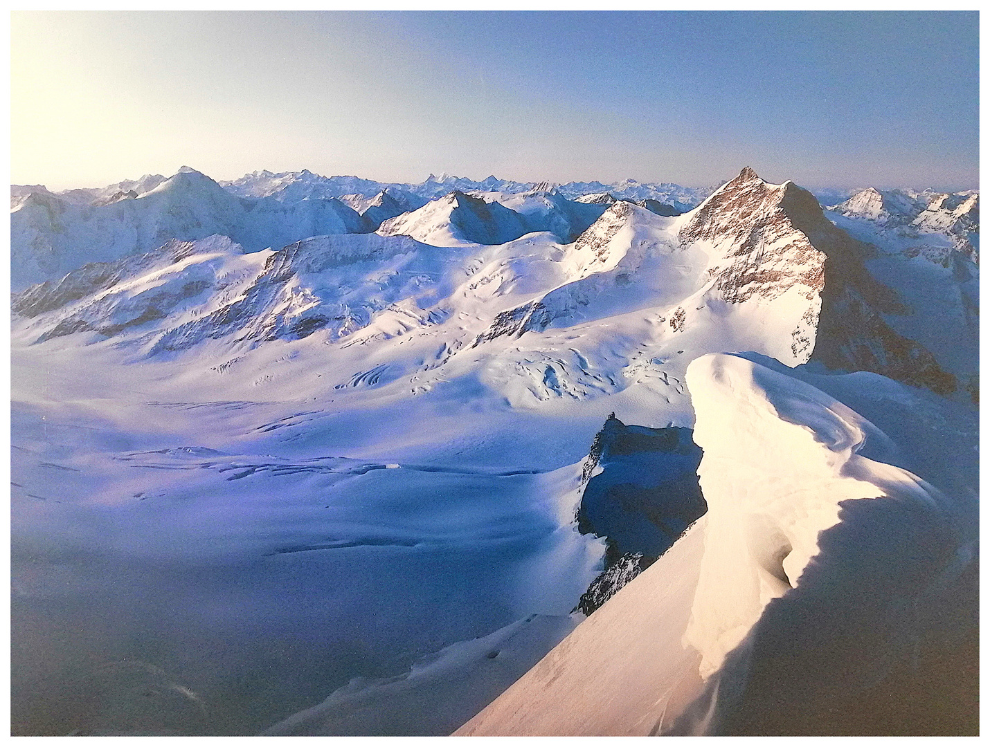 Wo der Aletschgletscher beginnt