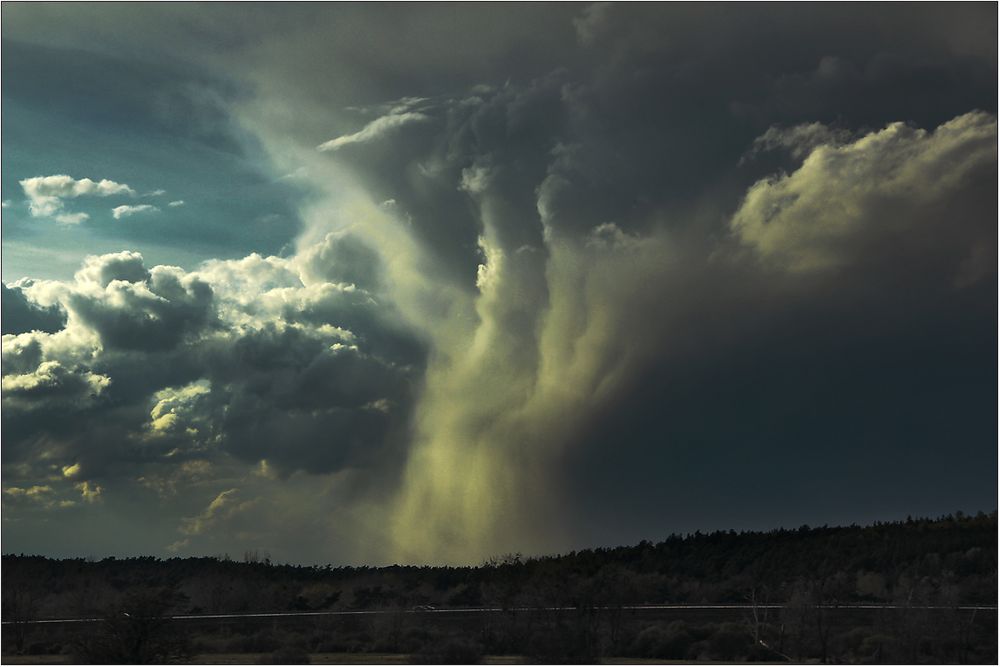 Wo der Regen vom Himmel fällt ...