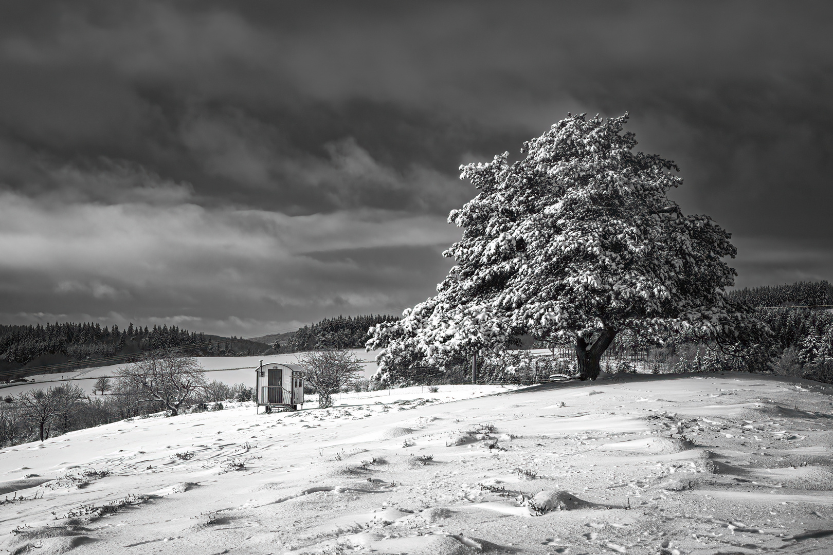 Wo der Schäfer schläft (Winter)