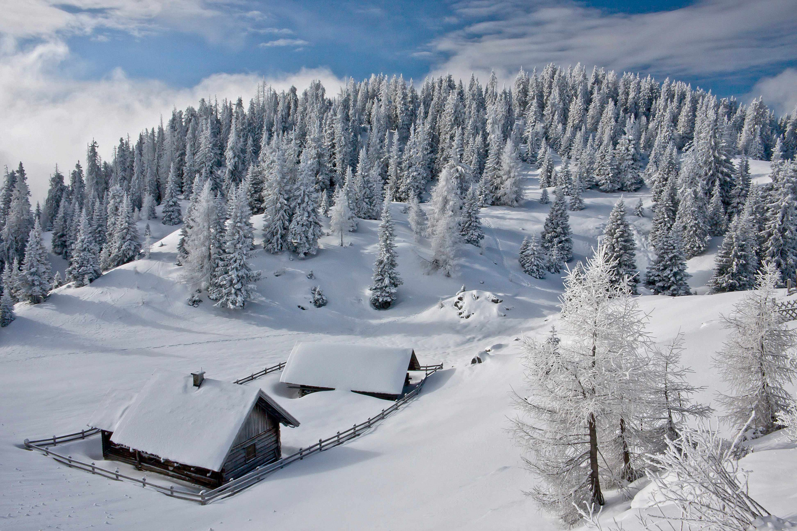 Wo der Winter am schönsten ist