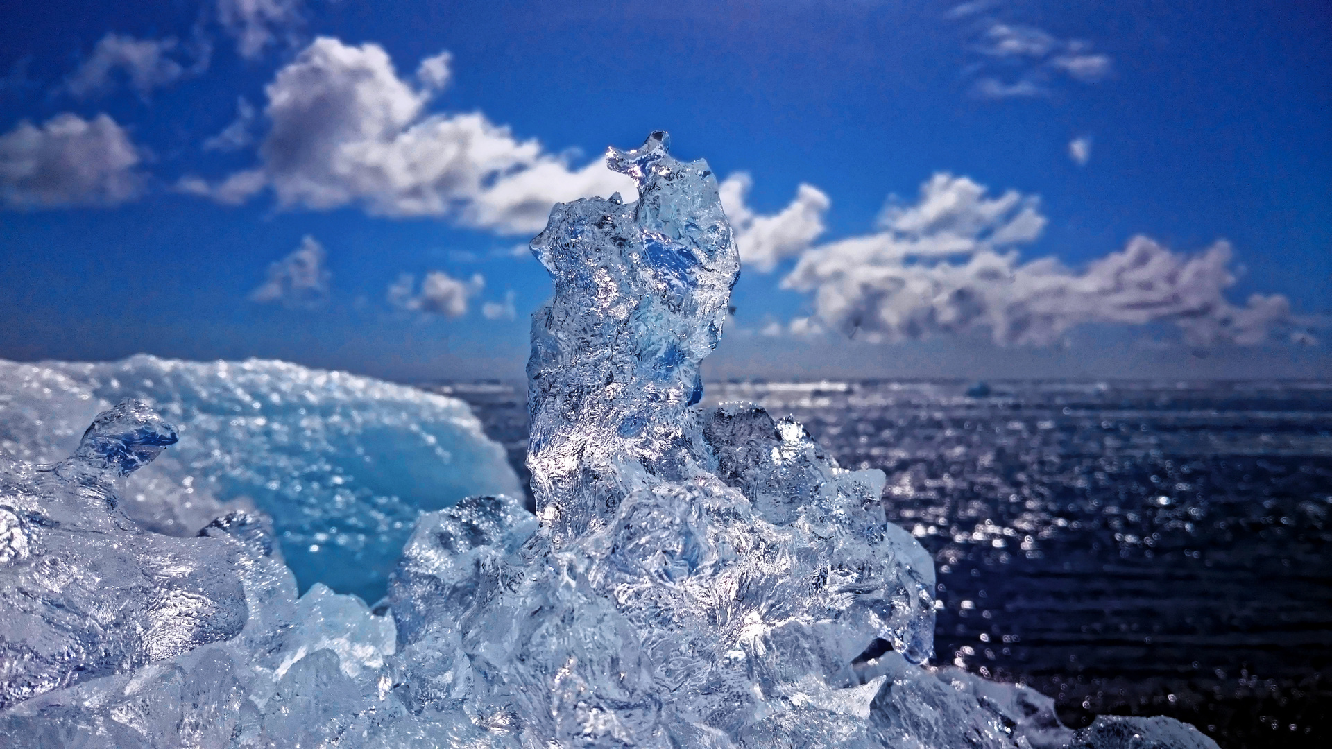 Wo die Jökulsá ins Meer...