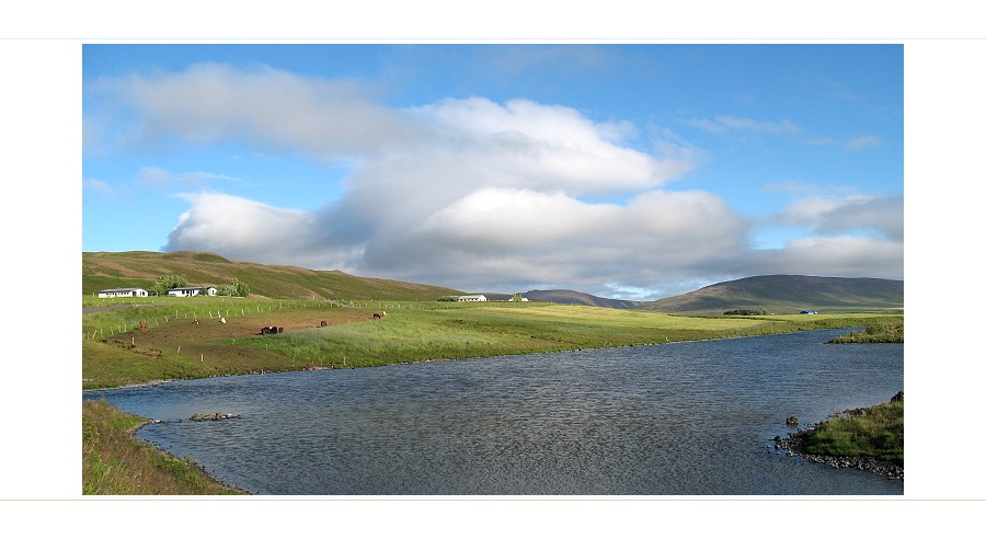 Wo die Wolken ziehen - Islandpanorama