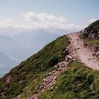 Wo führt der Weg hin? Was ist hinter der Kuppe?