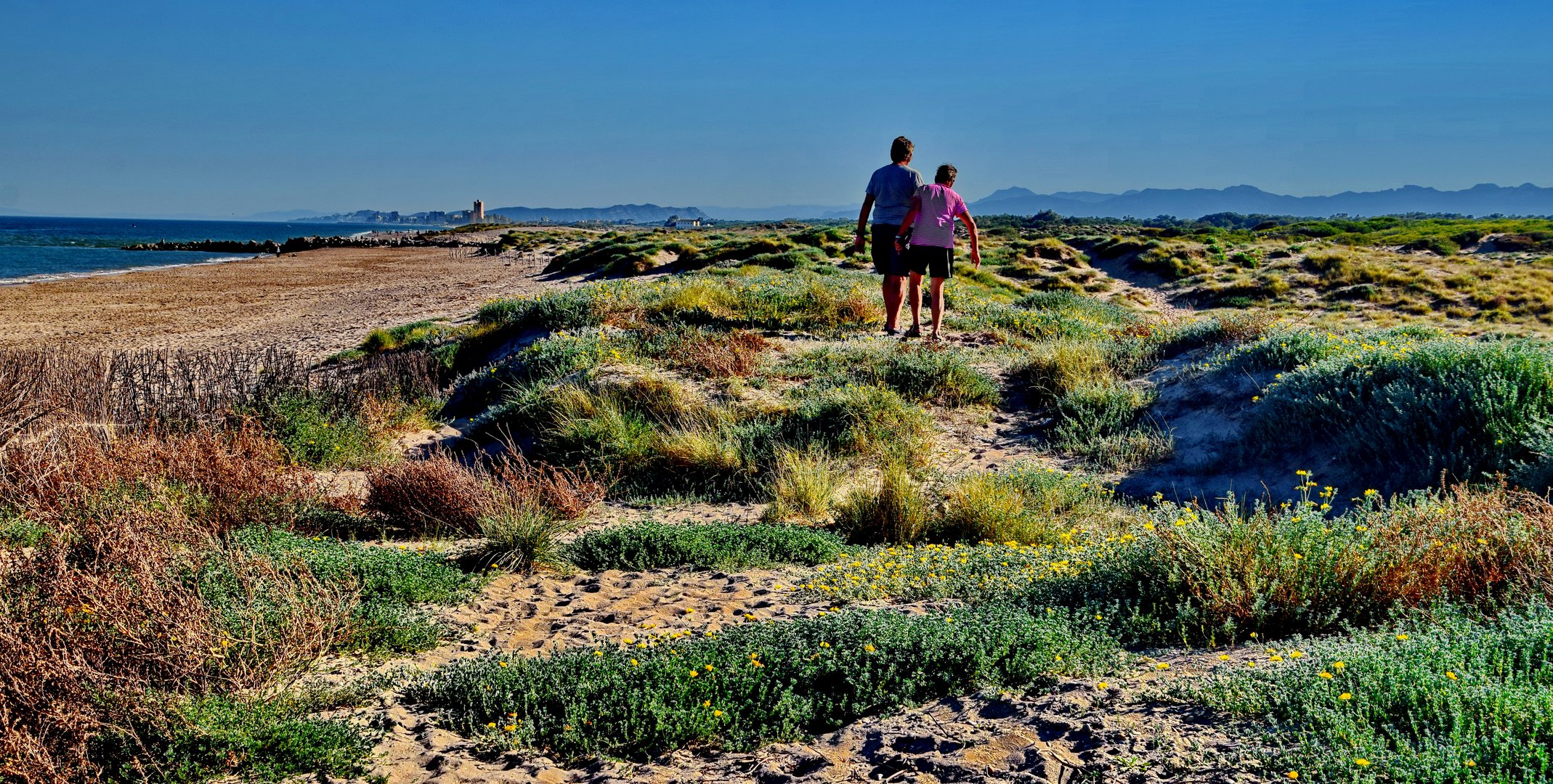 Wo geht es hier zum Strand