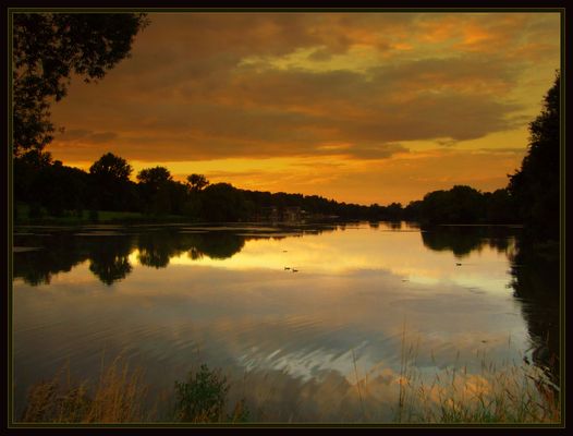 Wo ich bin, mich rings umdunkelt