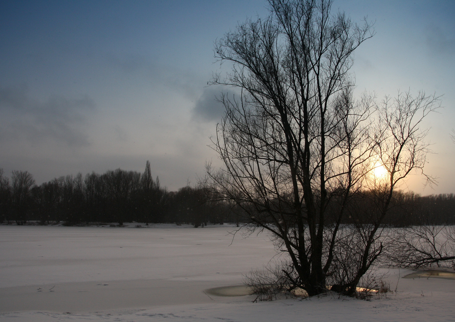 Wo isser denn bloß, der See?