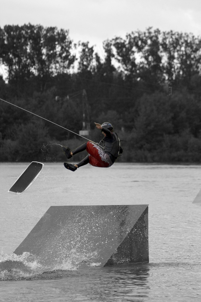 Wo ist das Wakeskate?