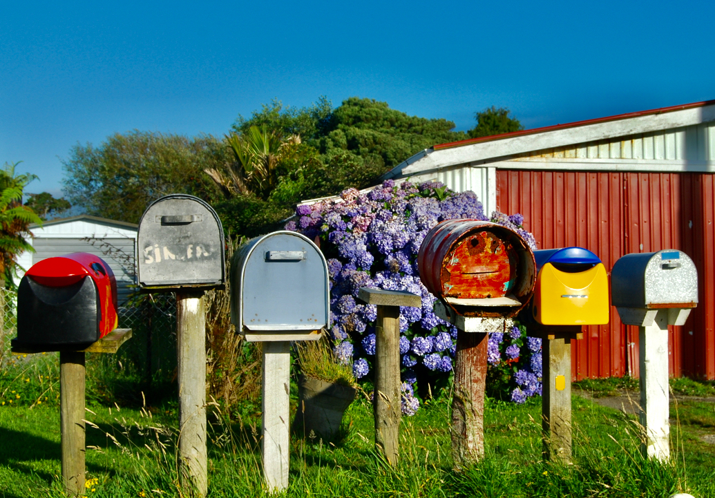 Wo ist der Briefkasten von XYZ .........