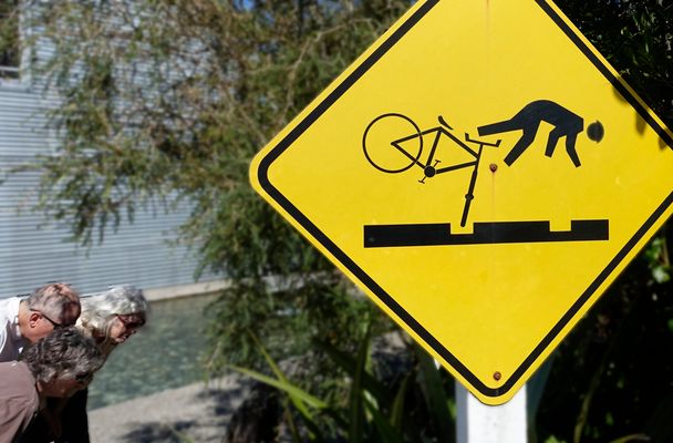 Wo ist der Radfahrer