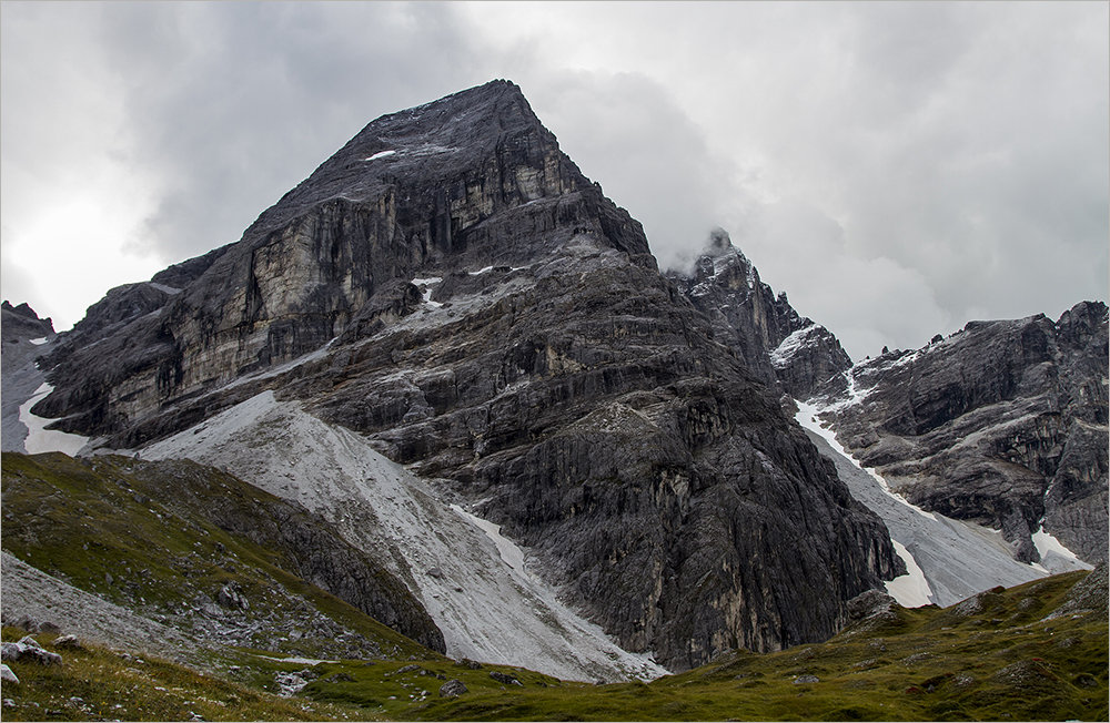 ....wo sich Altschnee und Neuschnee vereinen