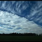 Wo Sonne und Wolken sich heute trafen...