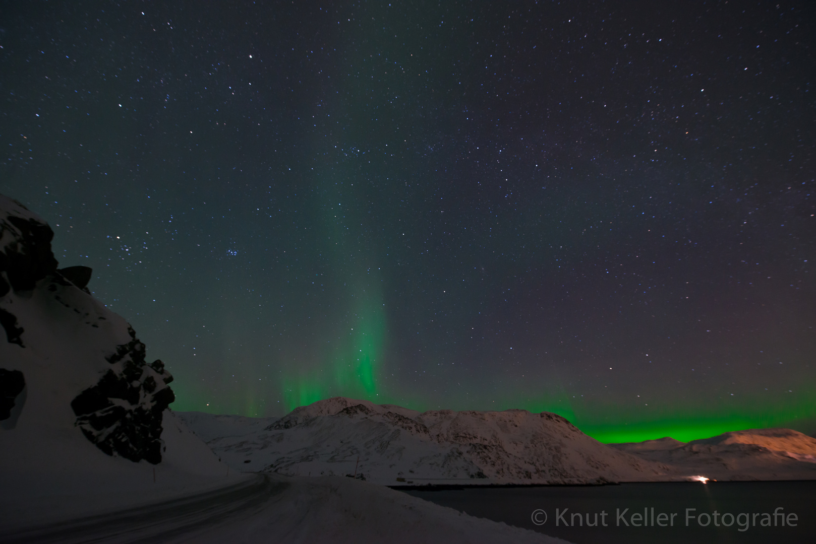 Wo war diese Aurora Borealis? Kleiner Tip, 71°10'21".