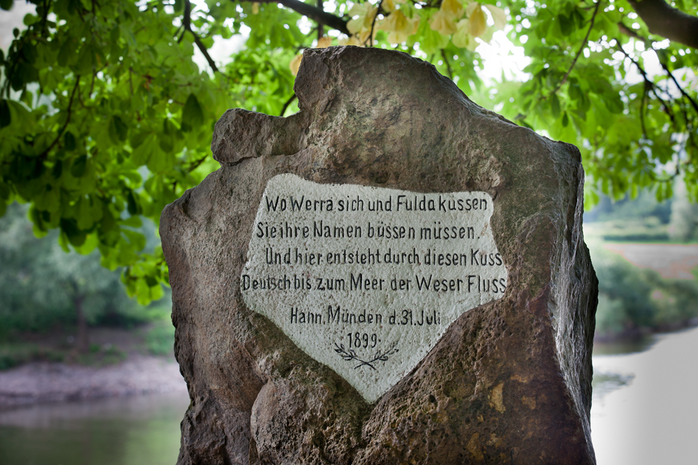 Wo Werra sich und Fulda küssen&hellip; Foto &amp; Bild deutschland, europe, niedersachsen Bilder auf