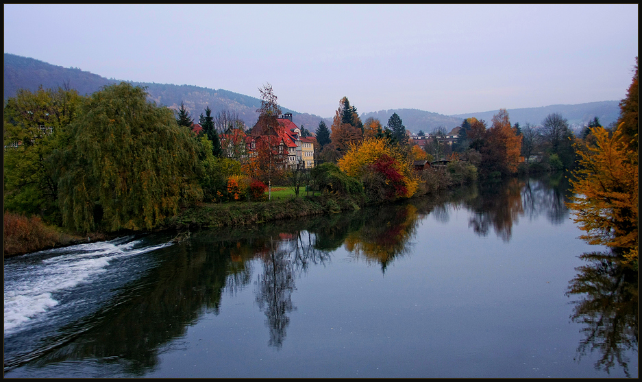 wo Werra und Fulda...... Foto & Bild | landschaft, bach, fluss & see