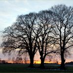 Wochenend Sonnenunter gang