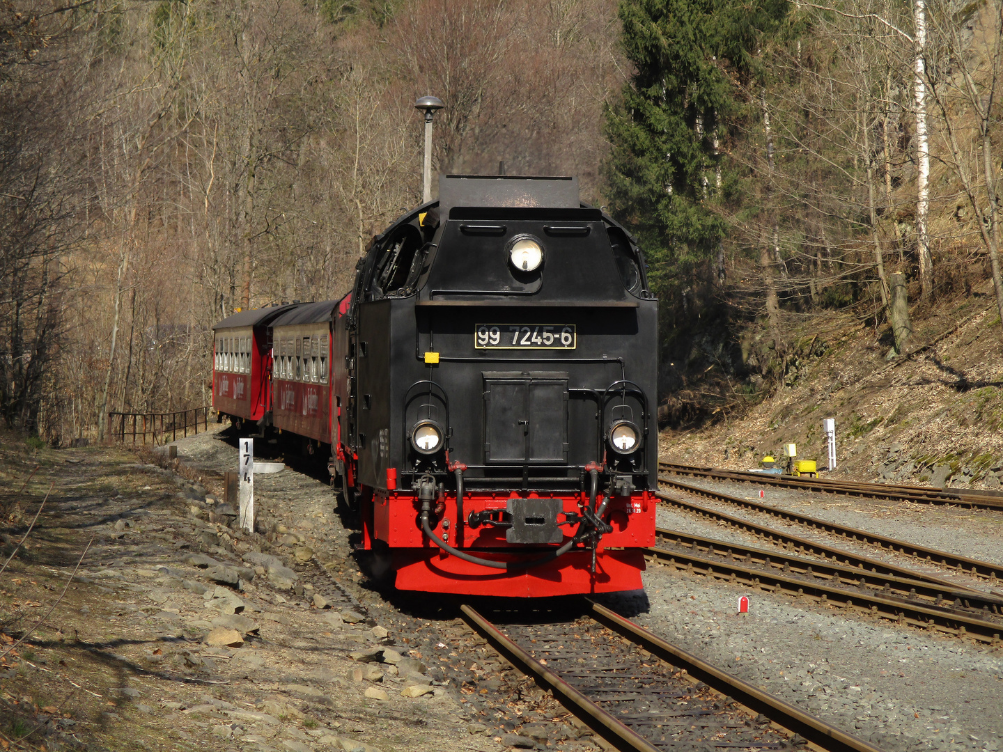 Wochenendausflug mit der HSB nach Eisfelder Talmühle 4.