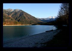 Wochenende am Sylvenstein-Stausee