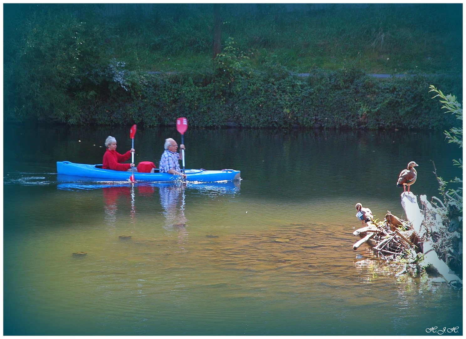 Wochenende auf der Lahn