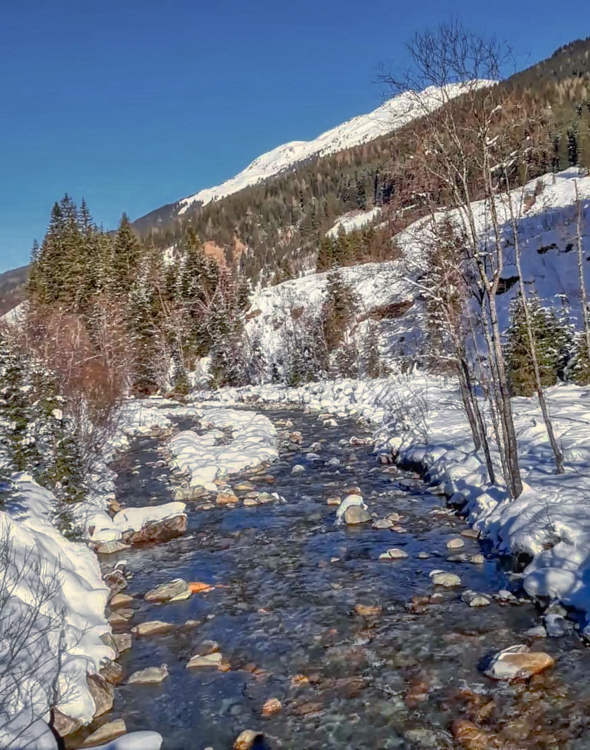 Wochenende mal im Schnee