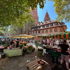 Wochenmarkt auf dem Liebfrauenplatz | Mainz