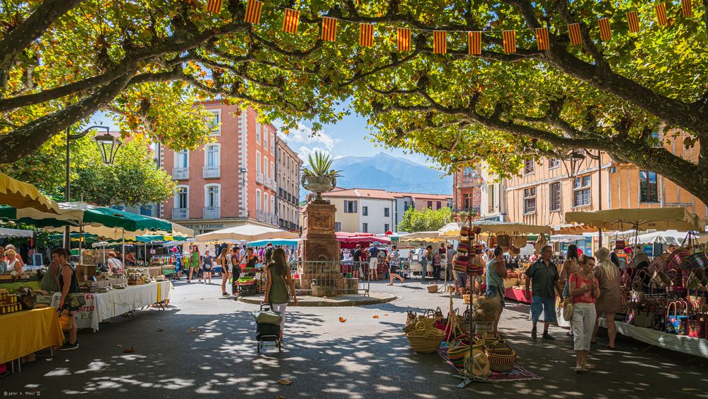 Wochenmarkt im Sommer...