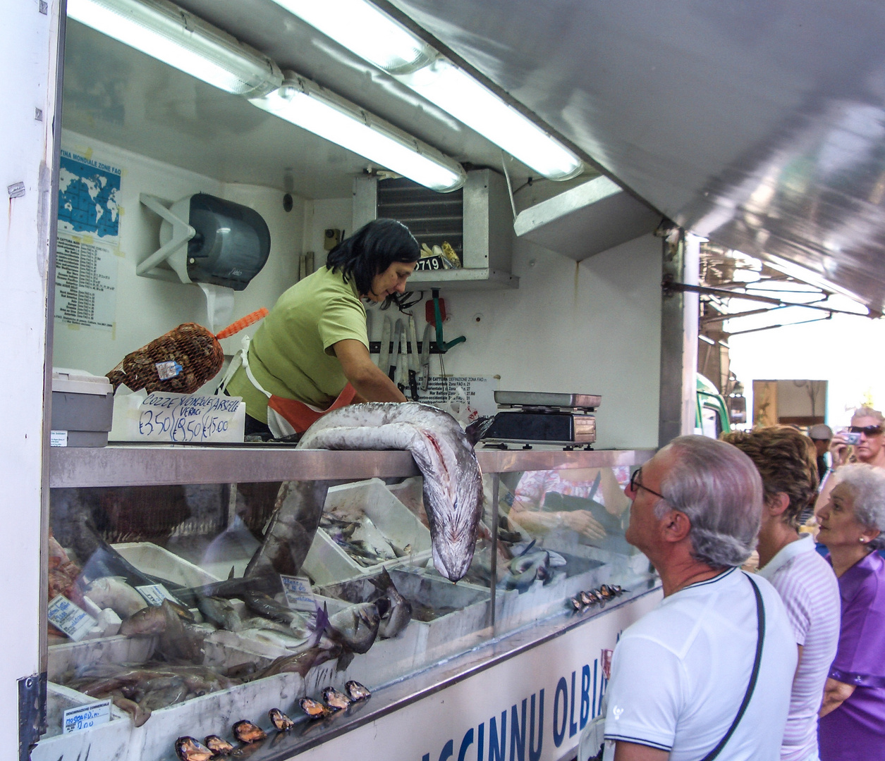 Wochenmarkt in Arzachena