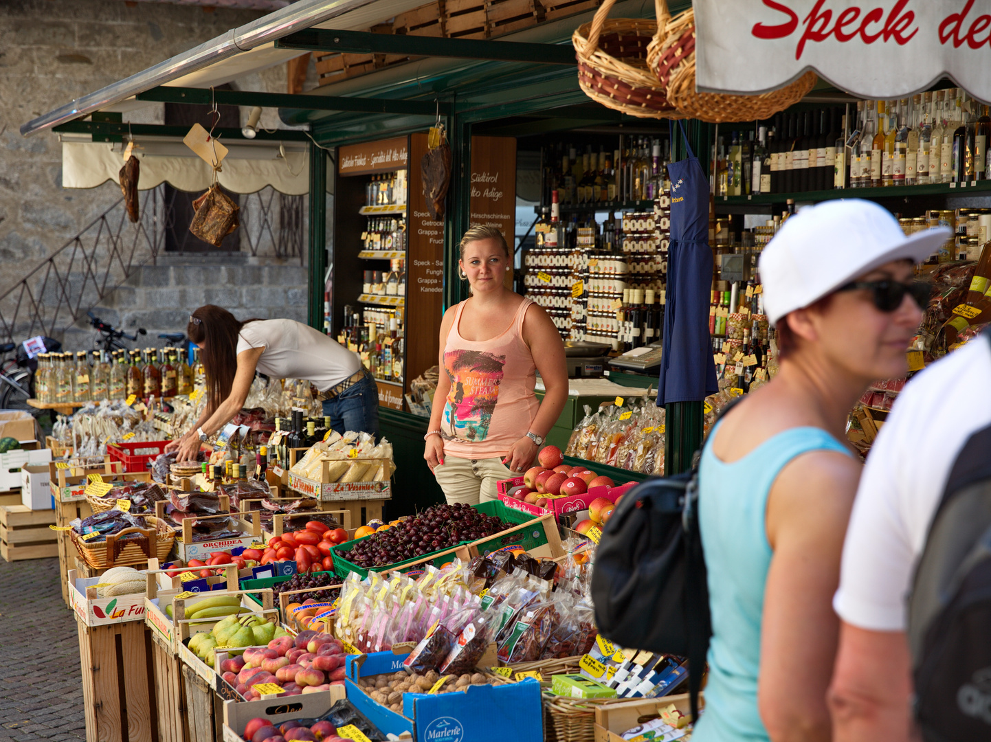 Wochenmarkt in Brixen - Südtirol