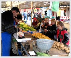 Wochenmarkt in Dudweiler