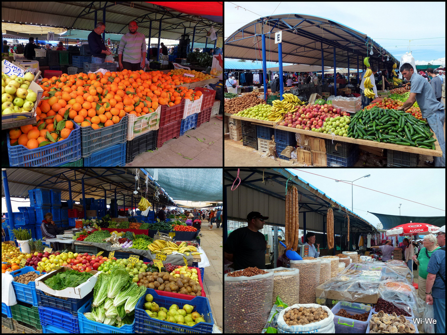 -Wochenmarkt in Famagusta-