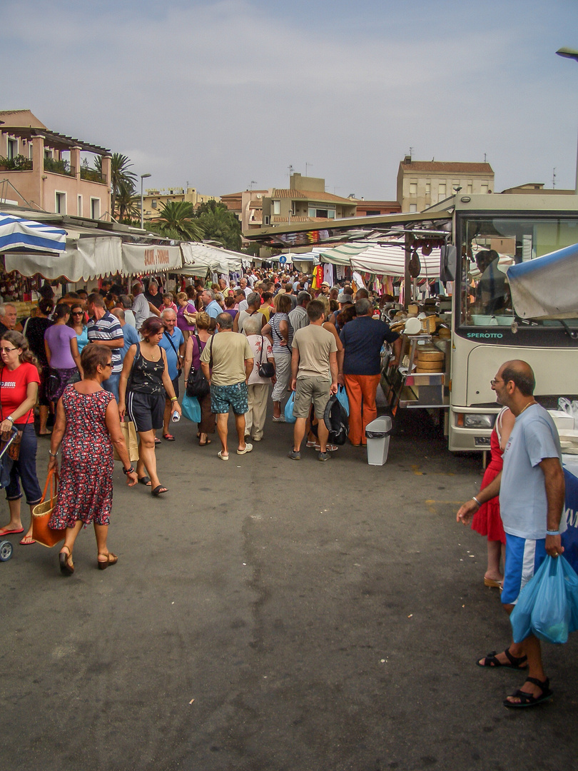 Wochenmarkt in Palau