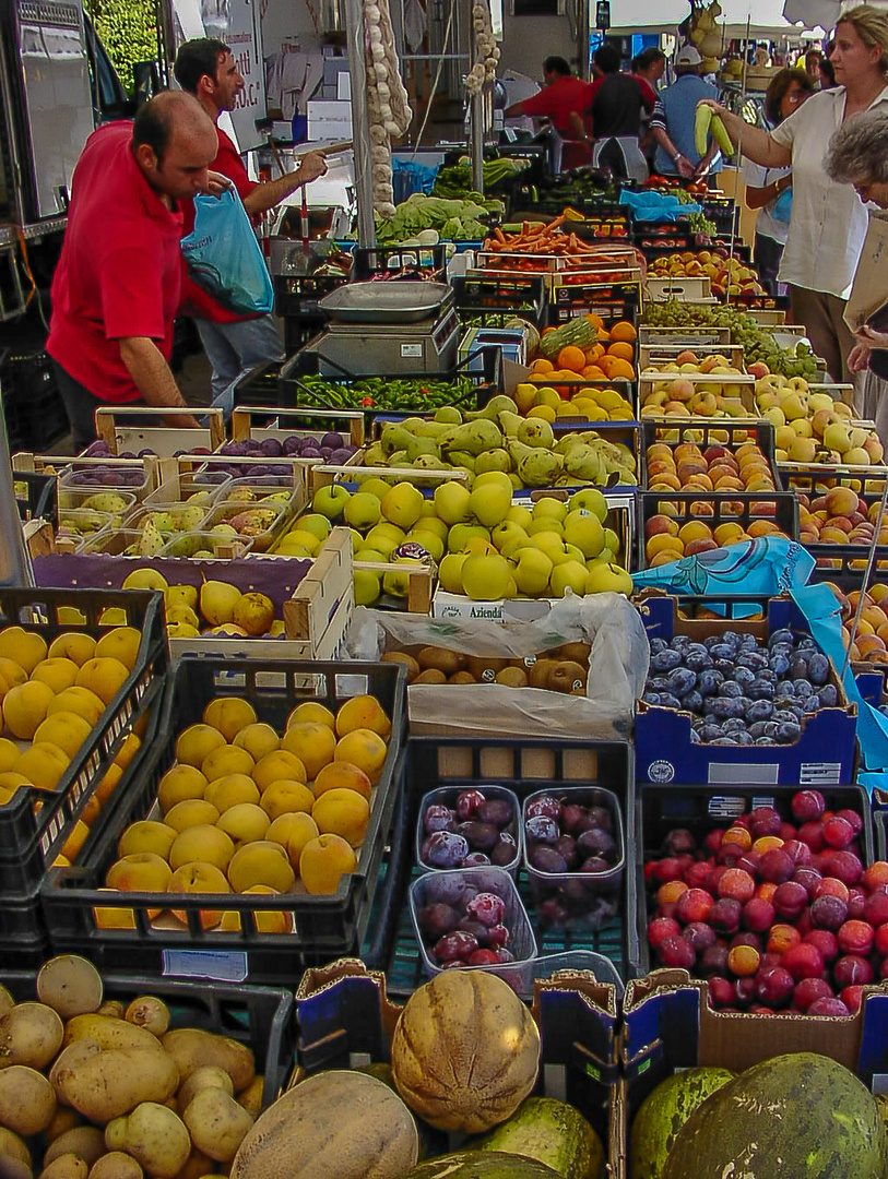 Wochenmarkt in Palau