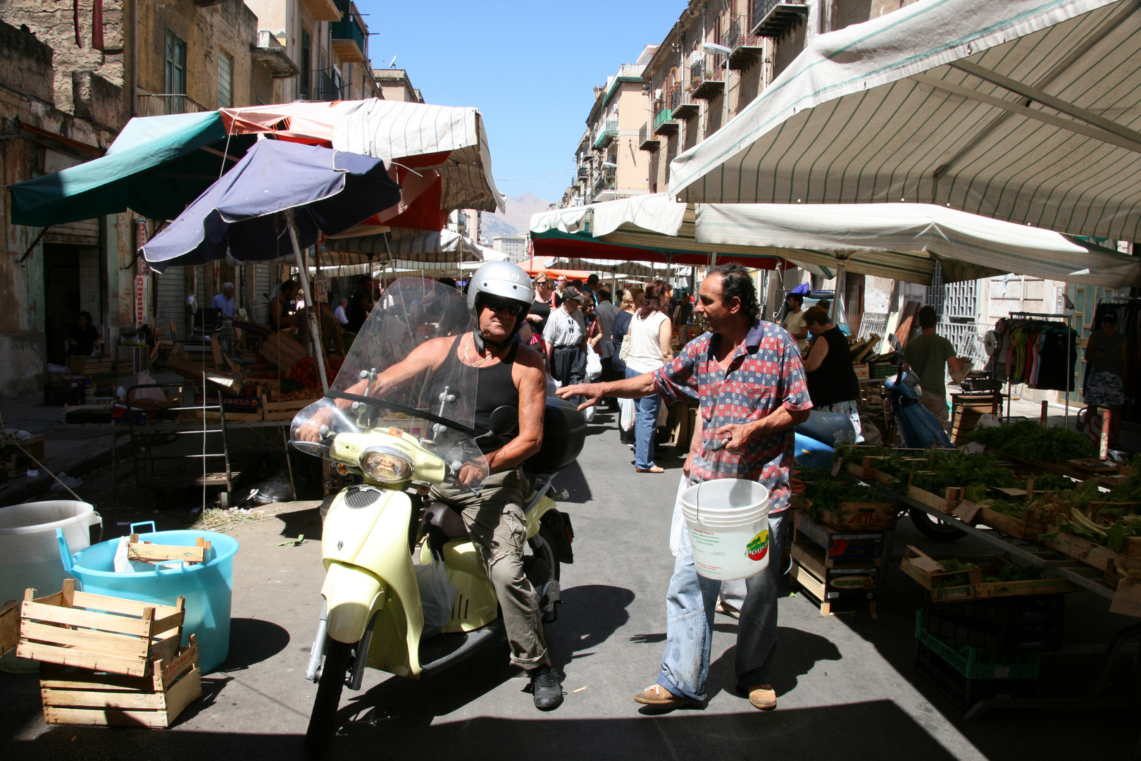 Wochenmarkt in Palermo