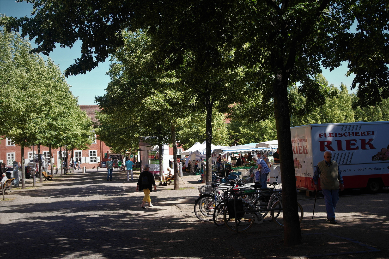 Wochenmarkt in Potsdam