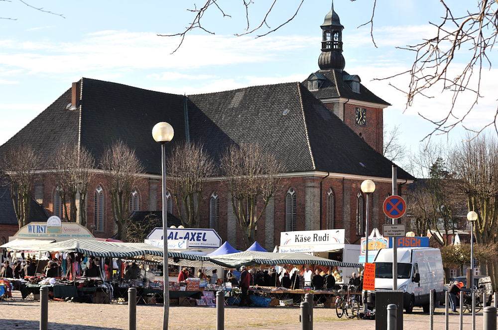 Wochenmarkt in Rendsburg