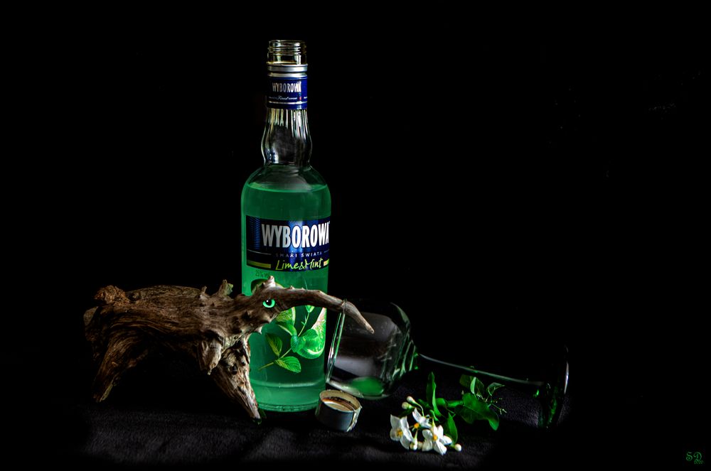 Wodka citron-menthe 