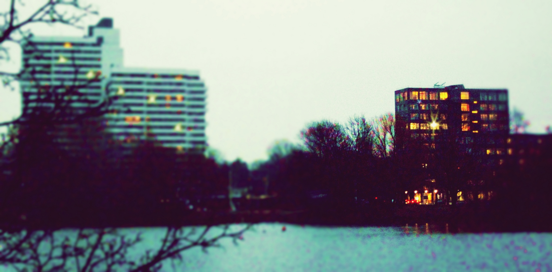 Wöhrder See Nürnberg Skyline