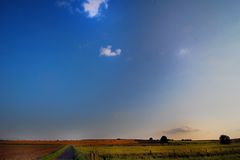 Wölkchen am Horizont