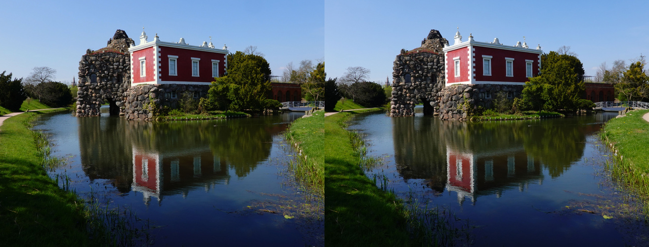 Wörlitz am Vesuv (3D-X-View)