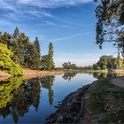 Wörlitz, Anfang Oktober im Park