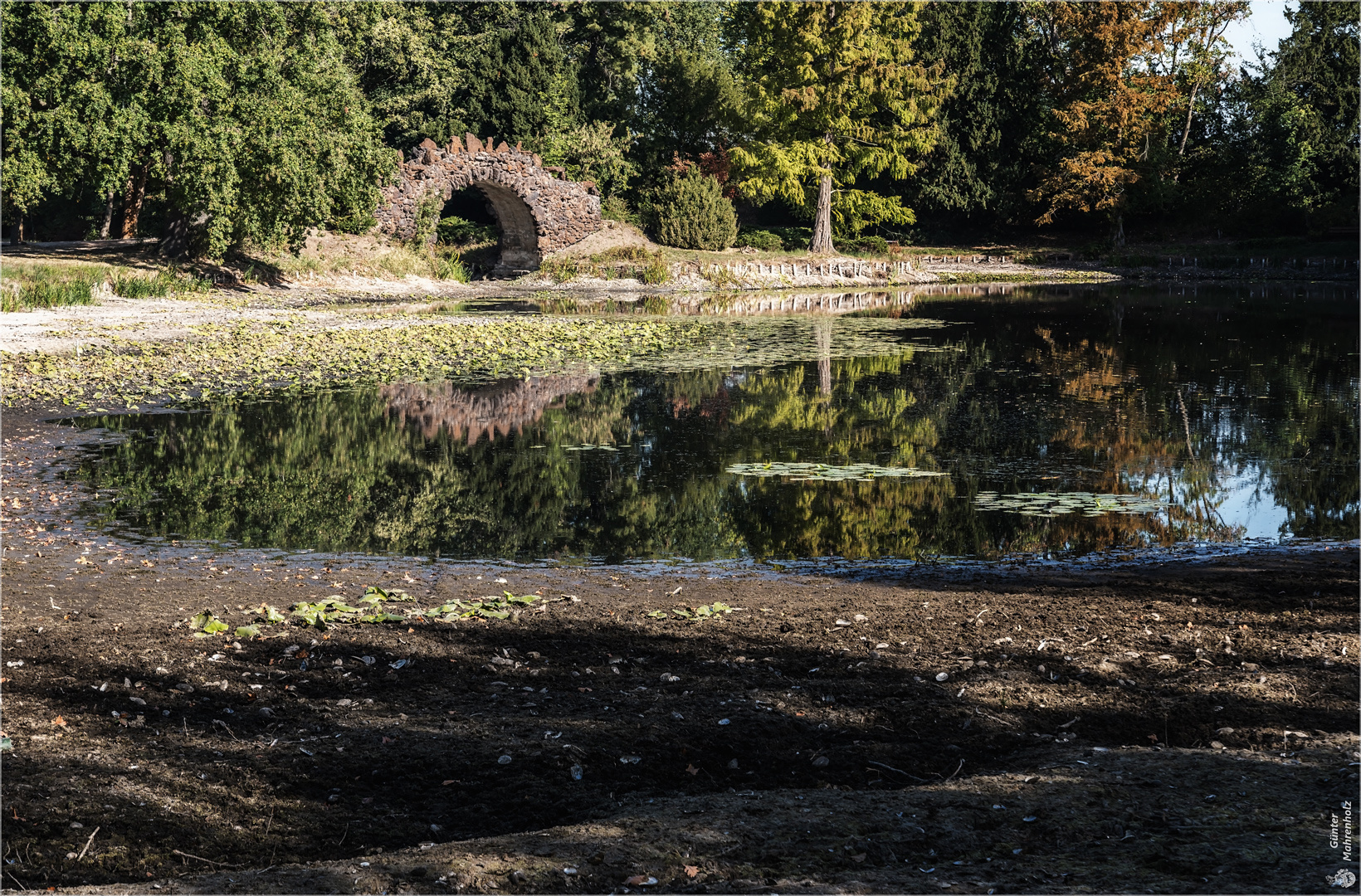 Wörlitz, Das Kleine Wallloch ist kleiner geworden