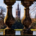 Wörlitz, Durchblick zum Bibelturm