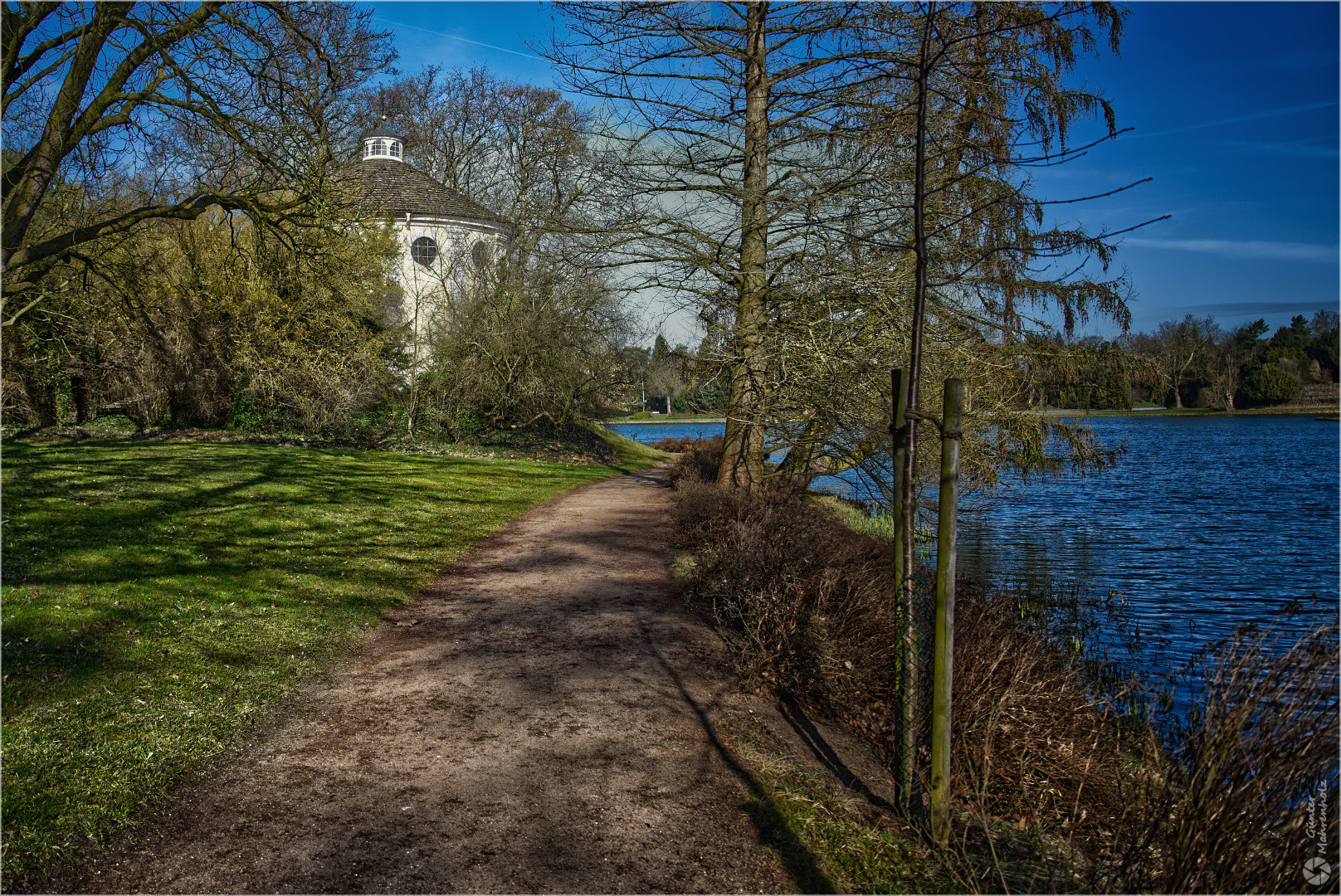 Wörlitz, Frühling im Park