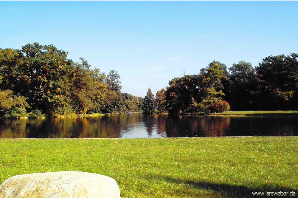 Wörlitz Gartenlandschaft im Herbst