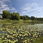 Wörlitzer Park - Großes Walloch mit Pantheon