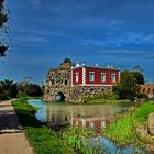 Wörlitzer Park ... Insel Stein mit Villa Hamilton